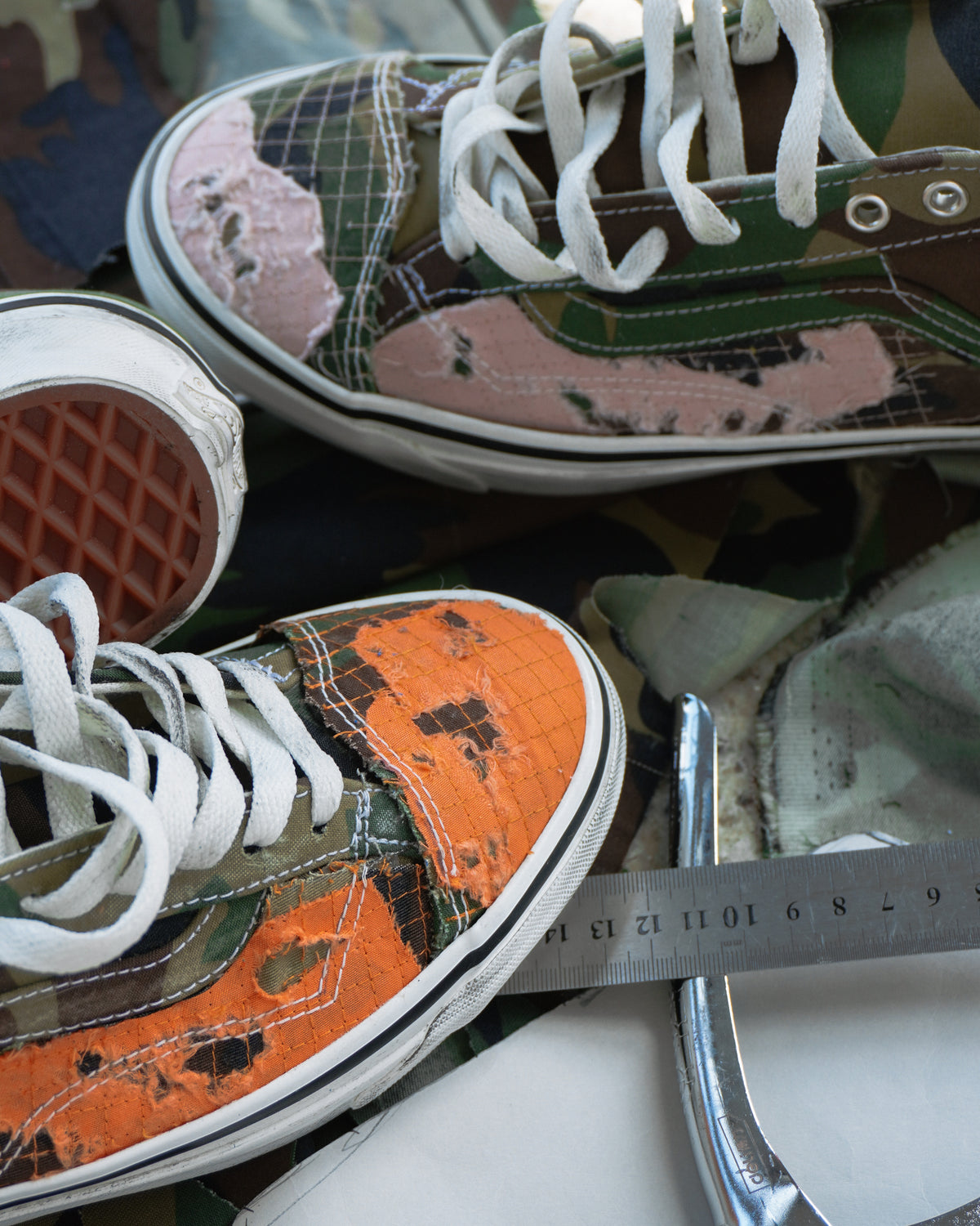 SHUTTLE VINTAGE CAMO BORO custom by BIGART