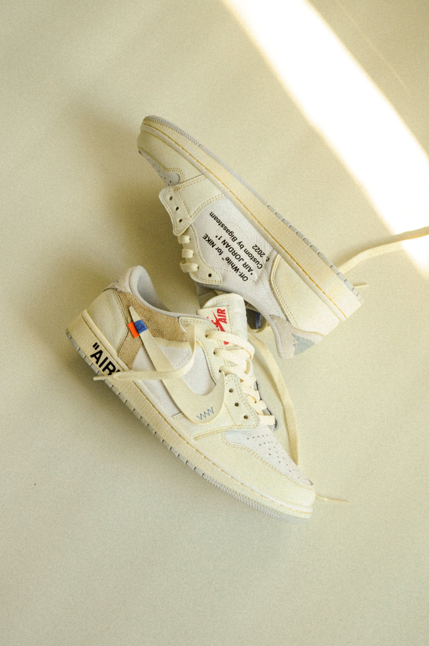 AJ1 Deconstructed Beige