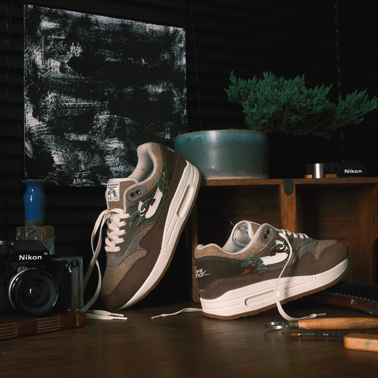 AM1 Kengai Bonsai Umber