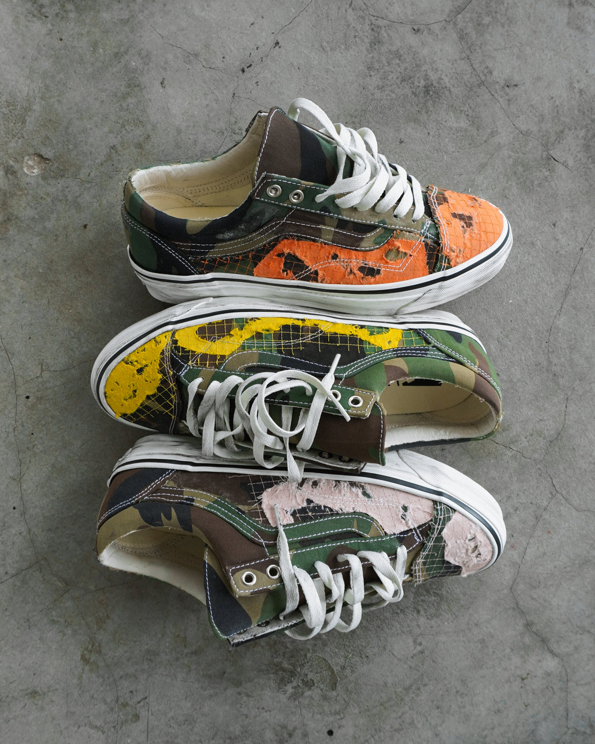 SHUTTLE VINTAGE CAMO BORO custom by BIGART