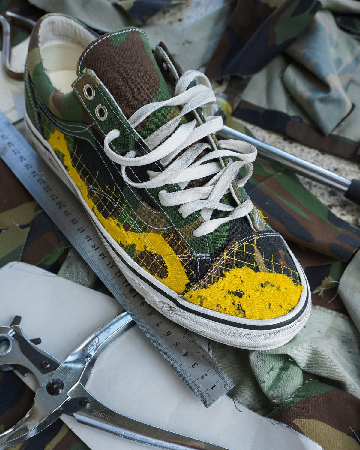 SHUTTLE VINTAGE CAMO BORO custom by BIGART