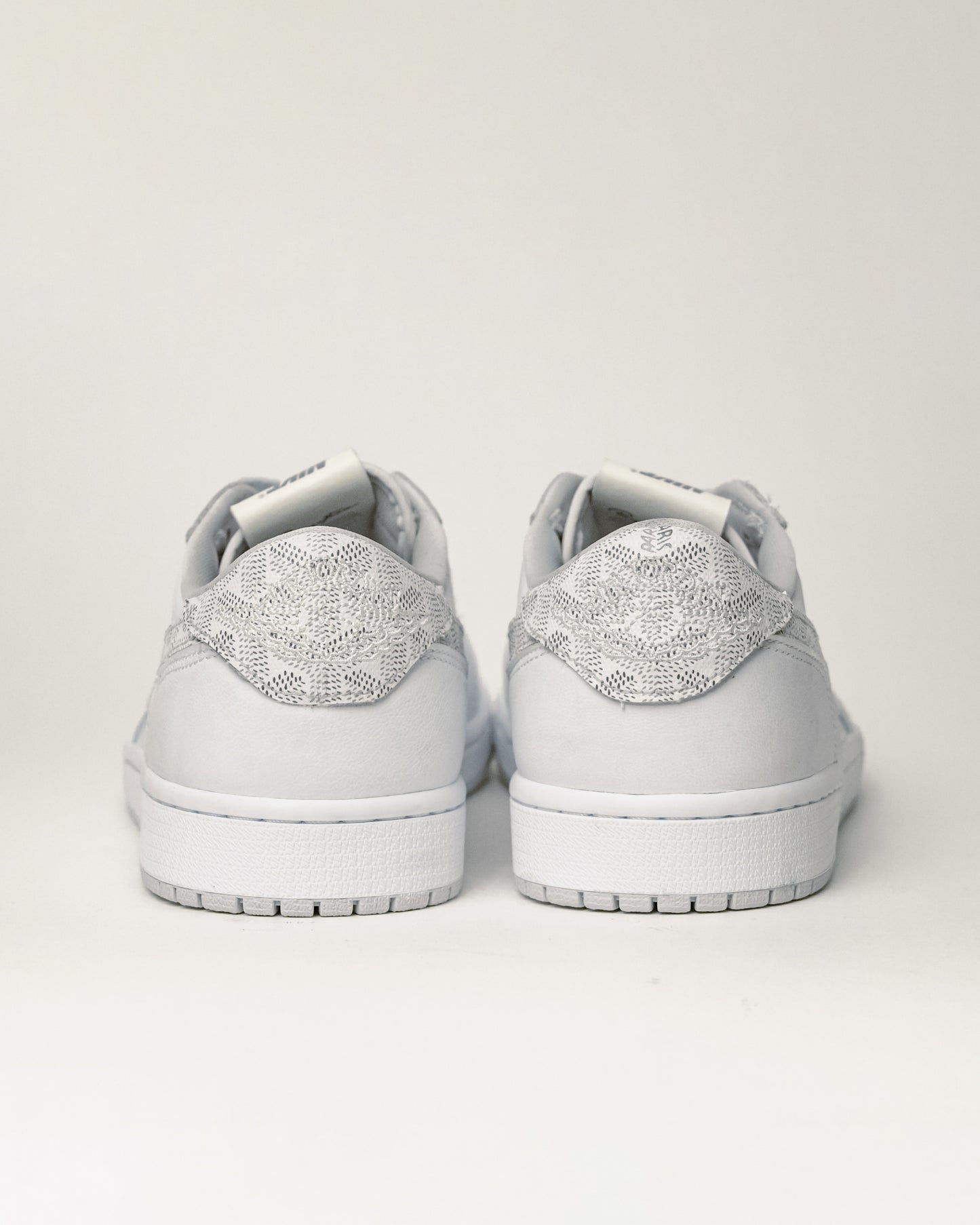 Jordan 1 Goyard Silver Customized By Bigassteam