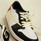 Jay 1s Reverse Swoosh Black Toe Low