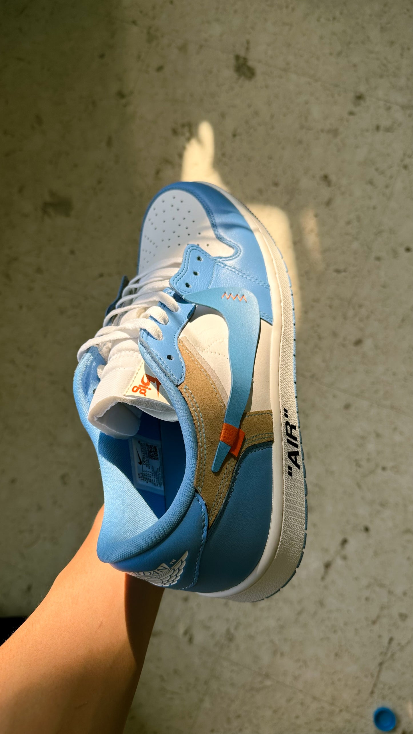 Jordan 1 UNC Offwhite Golf